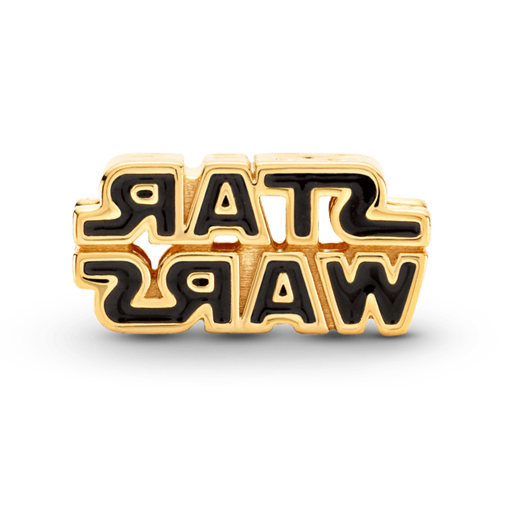 Sereia & Mar DOURADO CHARM 3D STAR WARS - PRATA 925